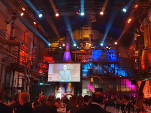 Vinder af TYPO3 Awarden i Campaign kategorien ved T3CON23 i Düsseldorf